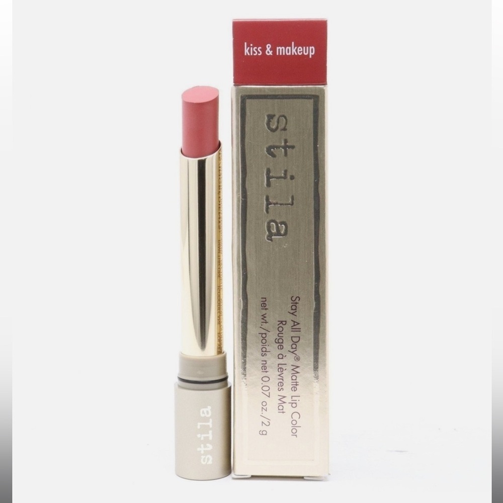 Stila Stay All Day Matte Lip Color “Kiss & Makeup” New in Box